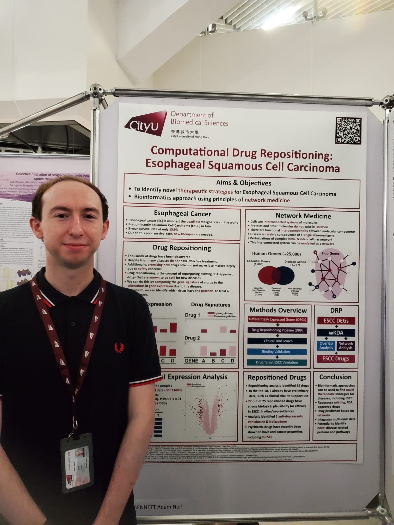 Adam's poster at BMS Research Gala (May 2023)